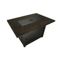 Endless Summer Endless Summer GAD17107ES 40 x 28 in. The Marc Rectangular Gas Outdoor Fire Pit GAD17107ES